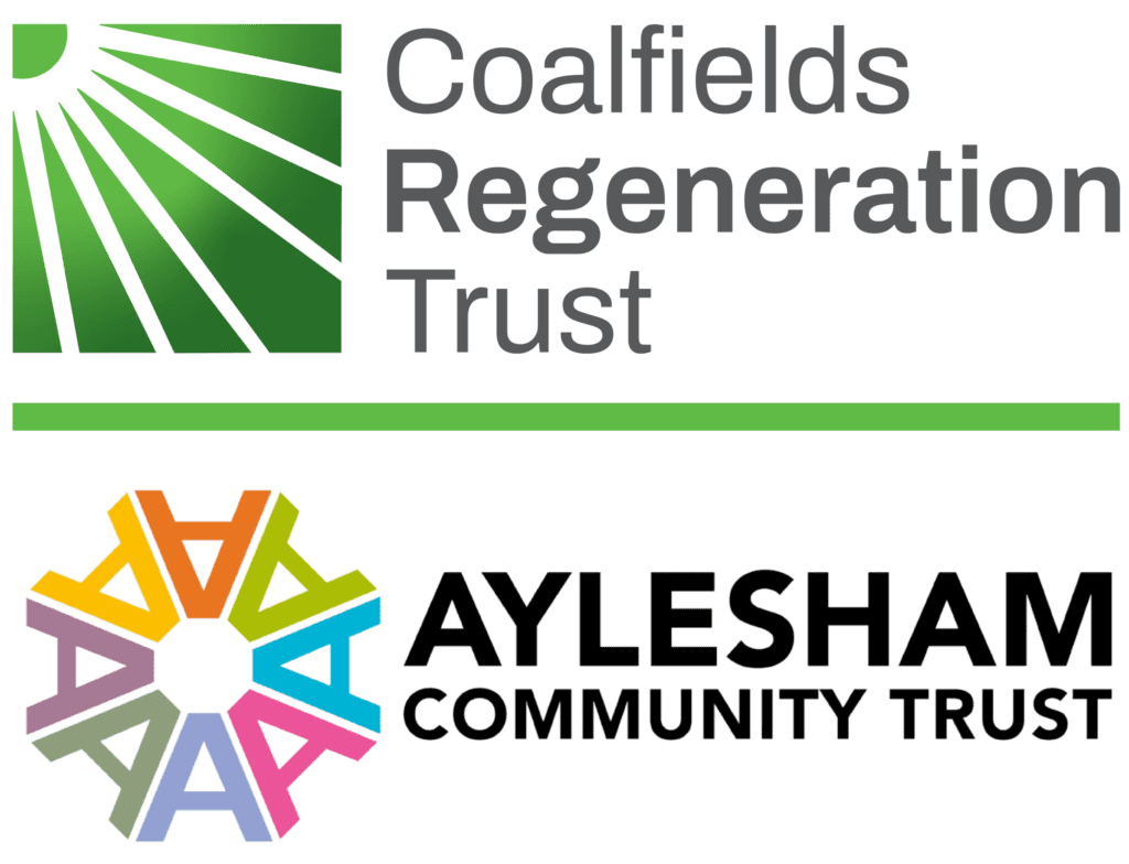 CRT and Aylesham combined logo stacked